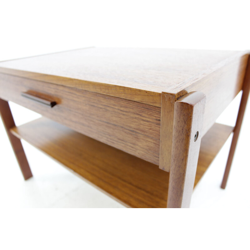 Vintage Danish side table in teak - 1960s