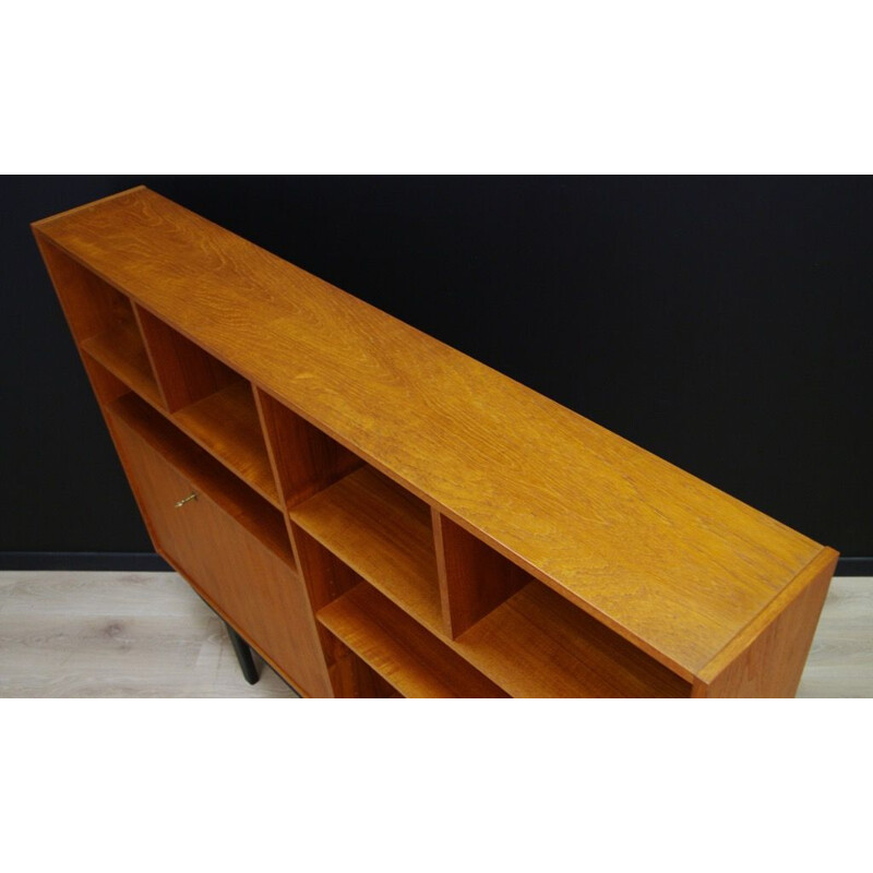 Vintage scandinavian bookcase in teak - 1960s