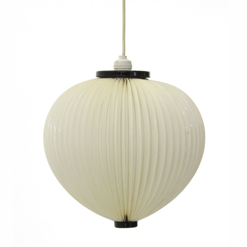 Vintage danish pendant lamp by Esben Klint for Le Klint - 1950s