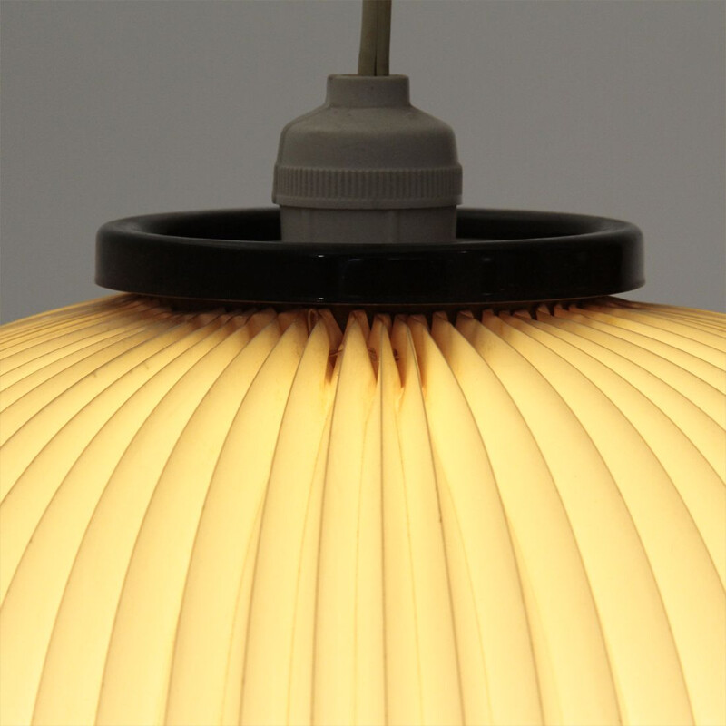 Vintage danish pendant lamp by Esben Klint for Le Klint - 1950s