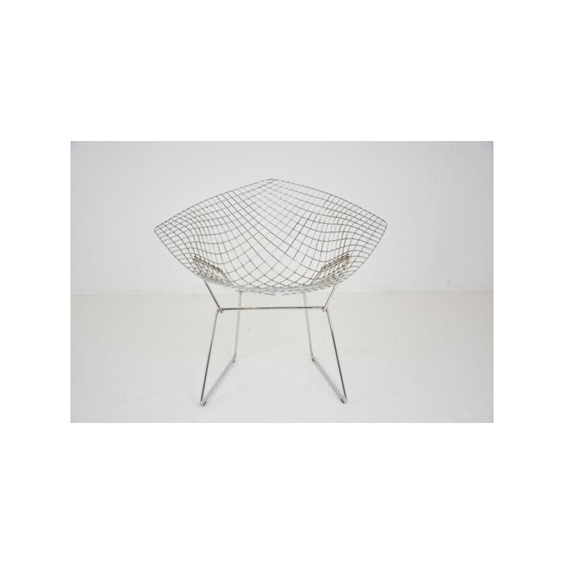 Vintage armchair "Diamond" by Harry Bertoia for Knoll - 1970s