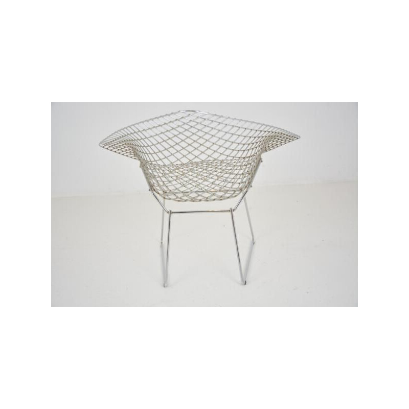 Vintage armchair "Diamond" by Harry Bertoia for Knoll - 1970s