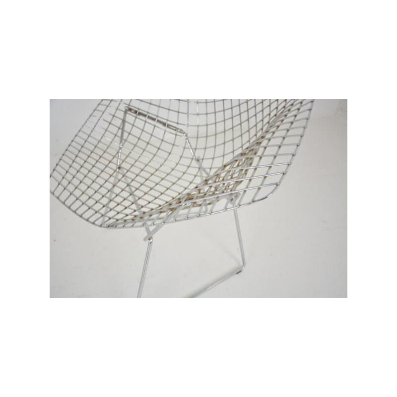 Vintage armchair "Diamond" by Harry Bertoia for Knoll - 1970s