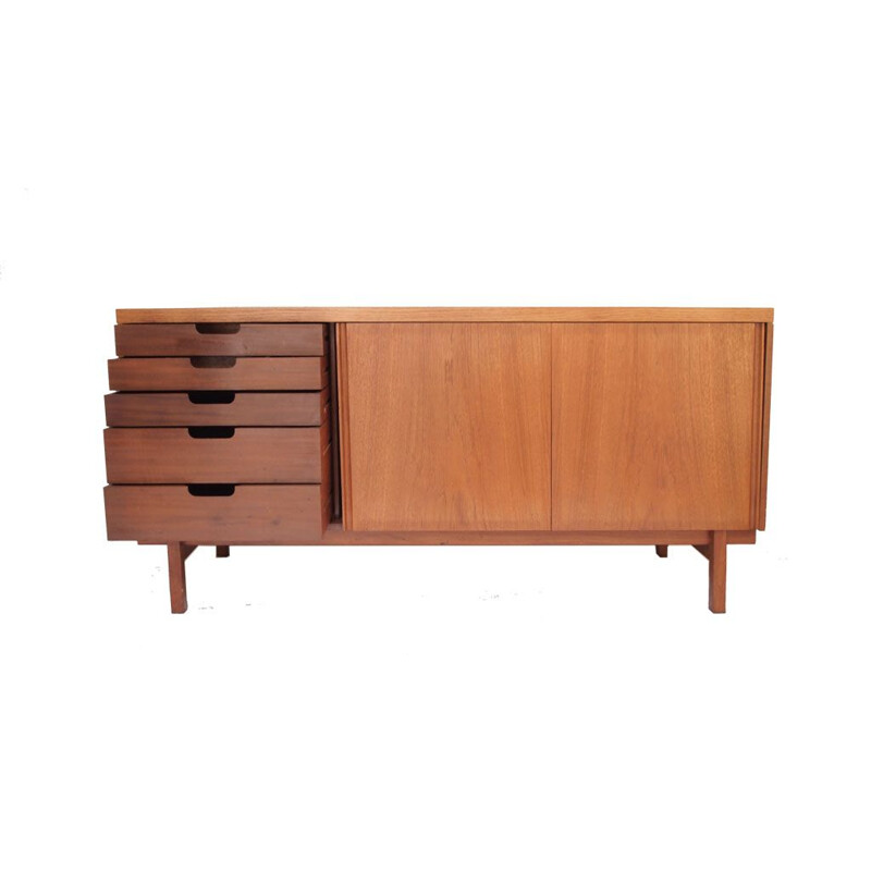 Vintage Swedish sideboard in teak - 1950s