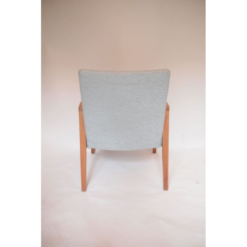 Vintage Scandinavian grey armchair - 1960s