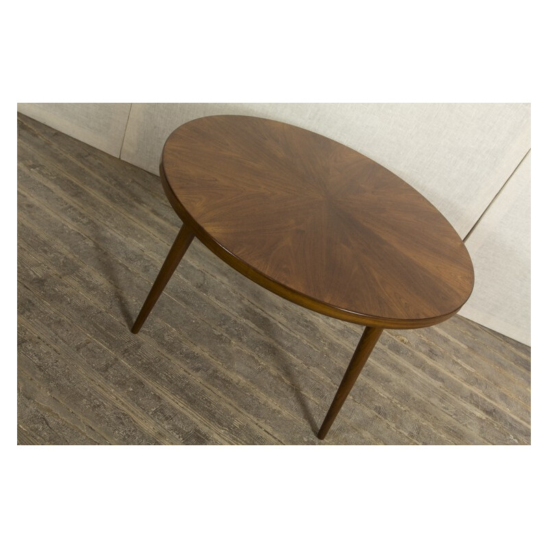 Vintage coffee table in teak veneer - 1960s