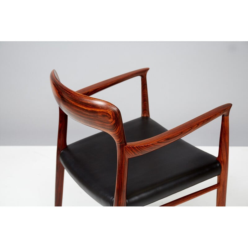 Vintage Rosewood "Model 56" Chair by Niels Moller - 1950s