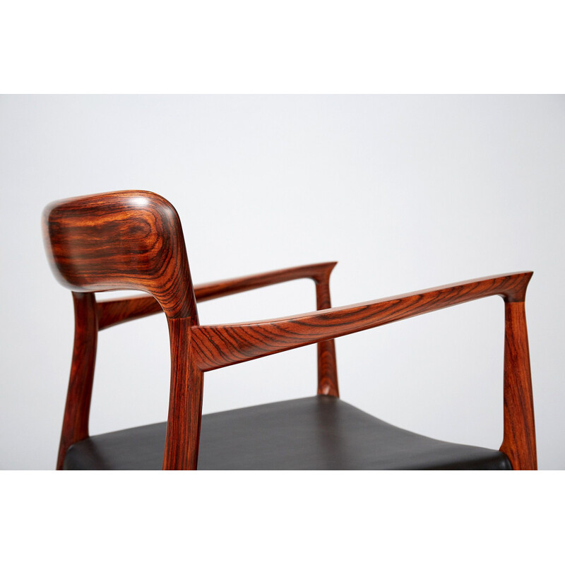 Vintage Rosewood "Model 56" Chair by Niels Moller - 1950s