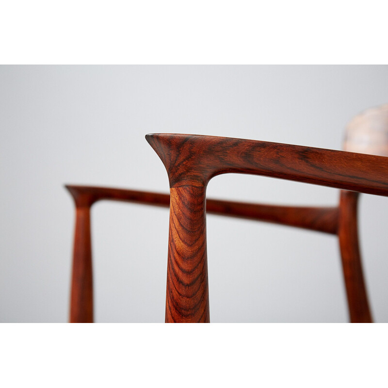 Vintage Rosewood "Model 56" Chair by Niels Moller - 1950s