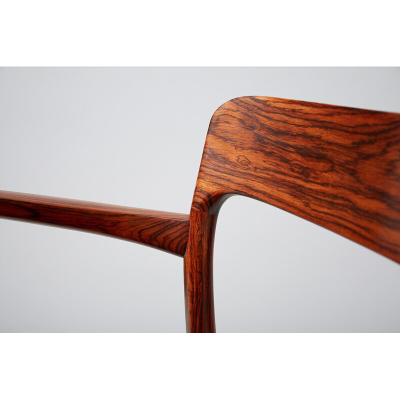 Vintage Rosewood "Model 56" Chair by Niels Moller - 1950s