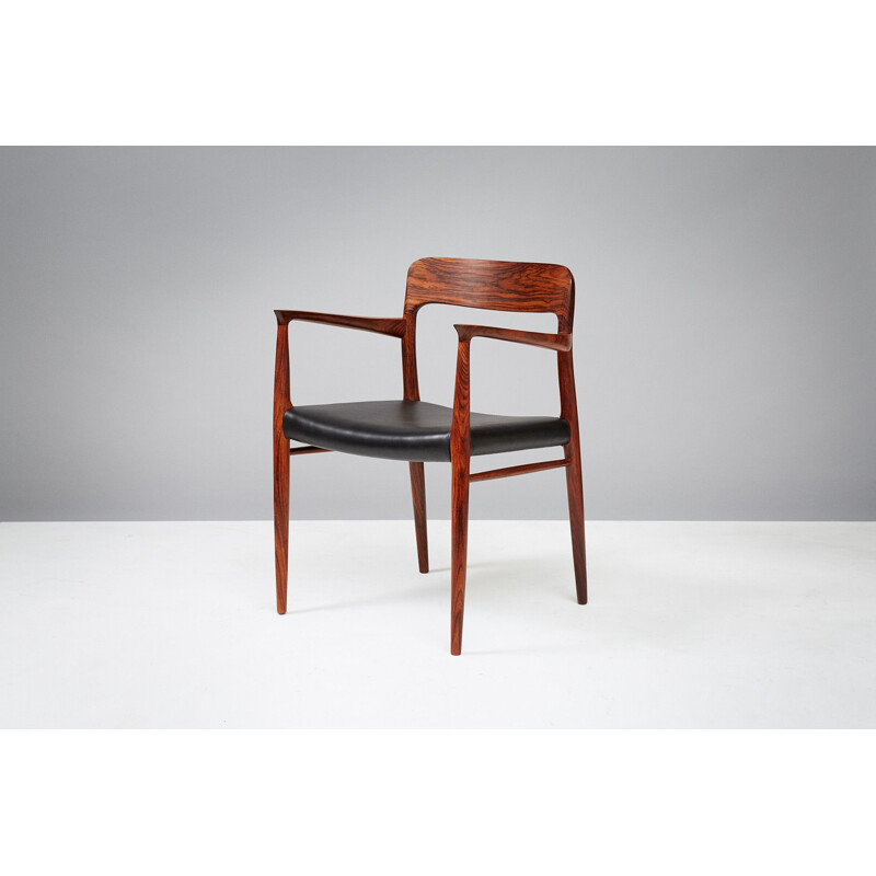 Vintage Rosewood "Model 56" Chair by Niels Moller - 1950s