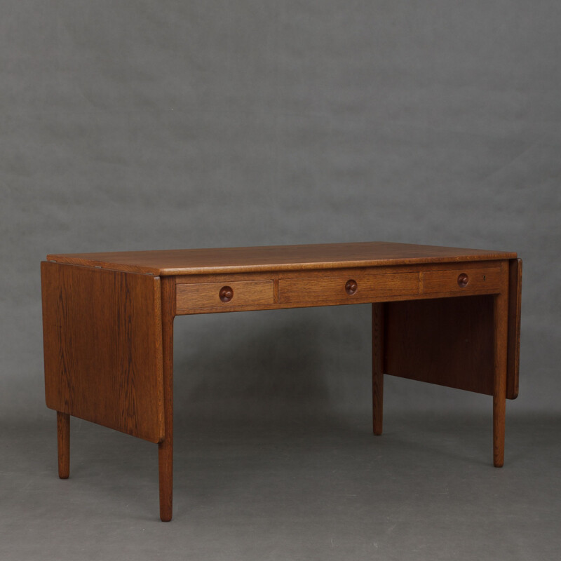 Bureau vintage en  chêne "ET 305" de Hans Wegner - 1955