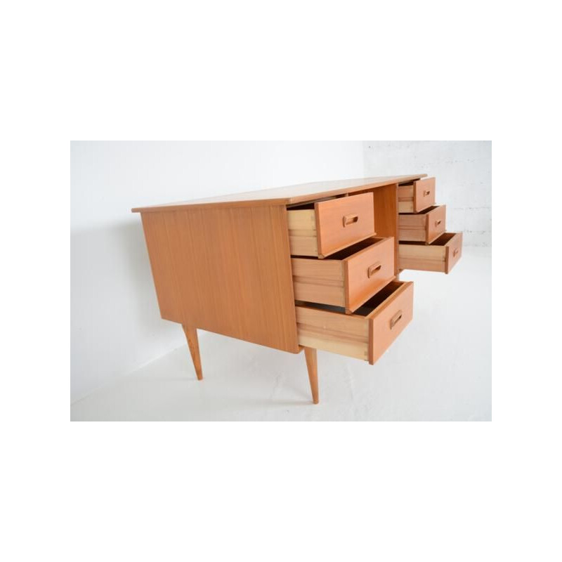 Scandinavian office in teak with drawers - 1960