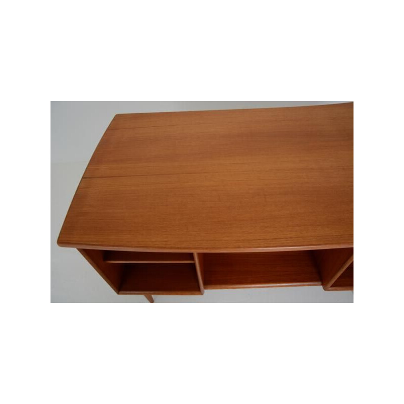 Bureau scandinave en teck à tiroirs - 1960