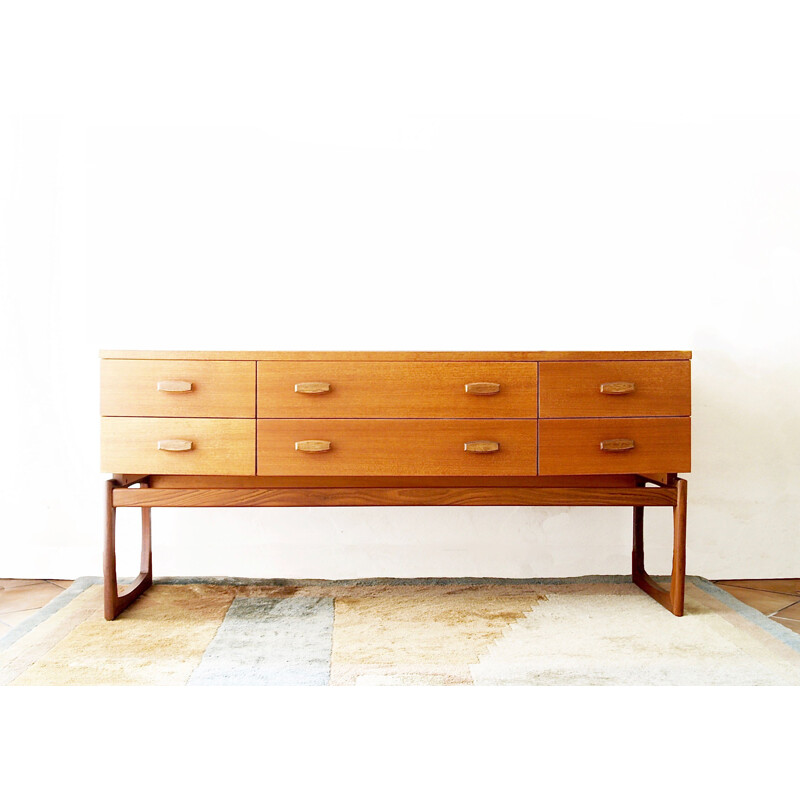 Vintage Scandinavian sideboard by Ib Kofod Larsen for G-Plan - 1960s