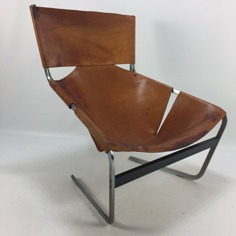 Vintage lounge chair model F444 by Pierre Paulin for Artifort