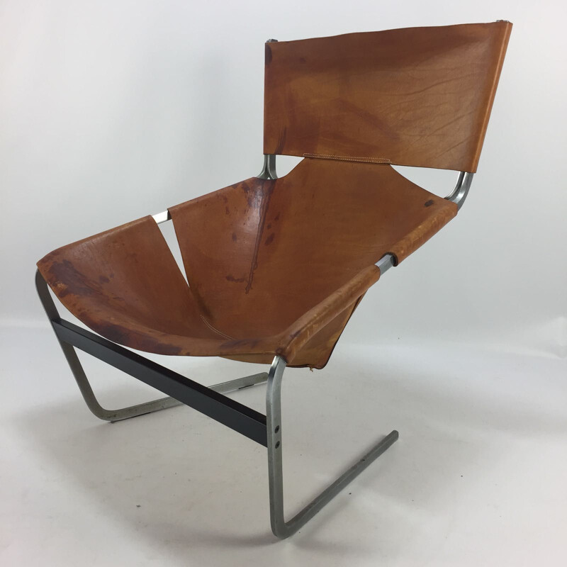 Fauteuil lounge vintage F444 par Pierre Paulin pour Artifort