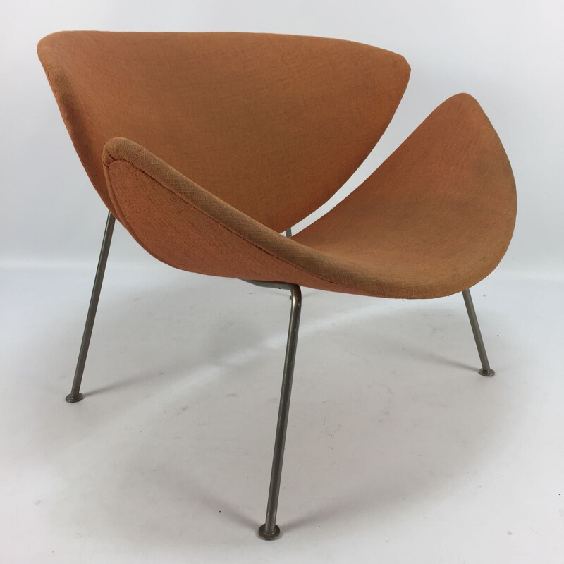 Suite de 2 fauteuils vintage Orange Slice par Pierre Paulin pour Artifort