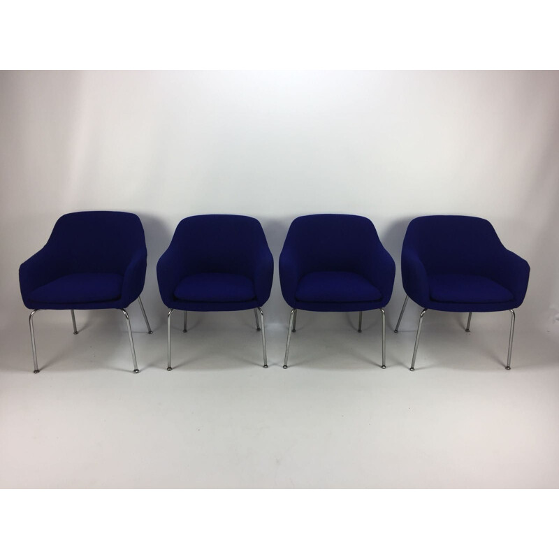 Vintage set of 4 easy chairs for Artifort