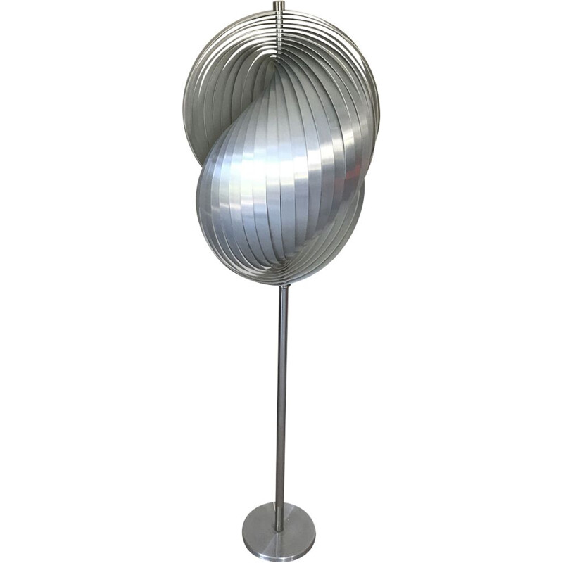 Lampadaire vintage francais par Henri Mathieu - 1970 