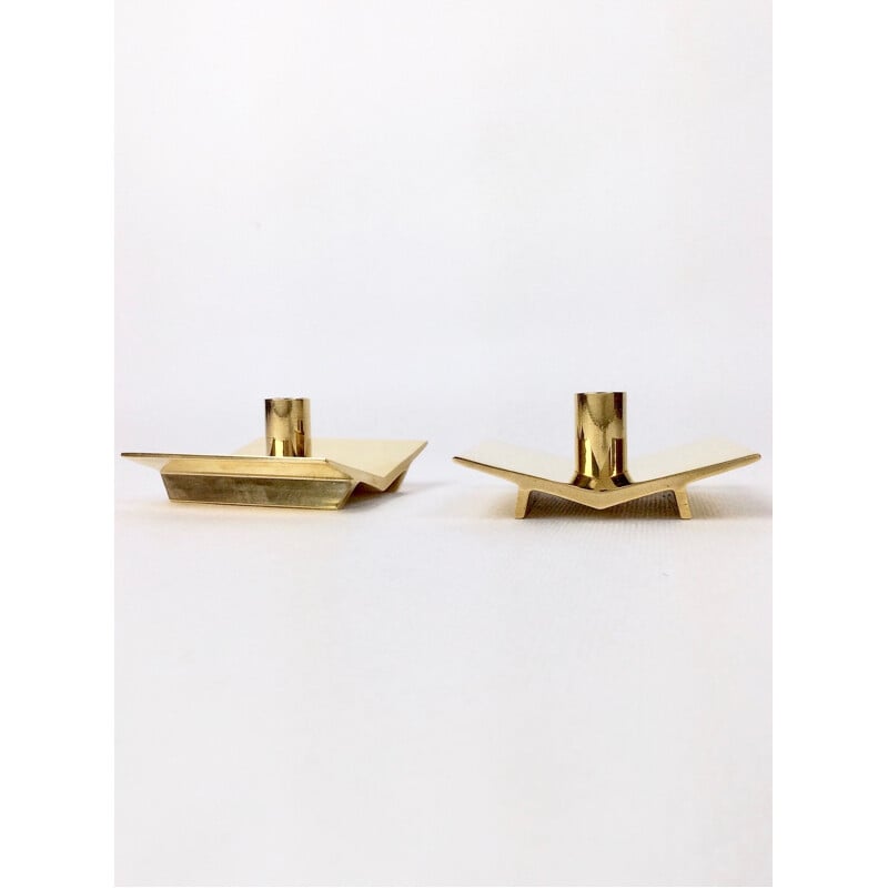 Vintage candlesticks by Pierre Forsell for Skultana 