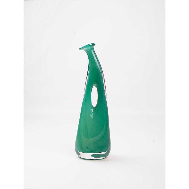 Vintage vase by Forato Fulvio Bianconi for Venini - 1950s