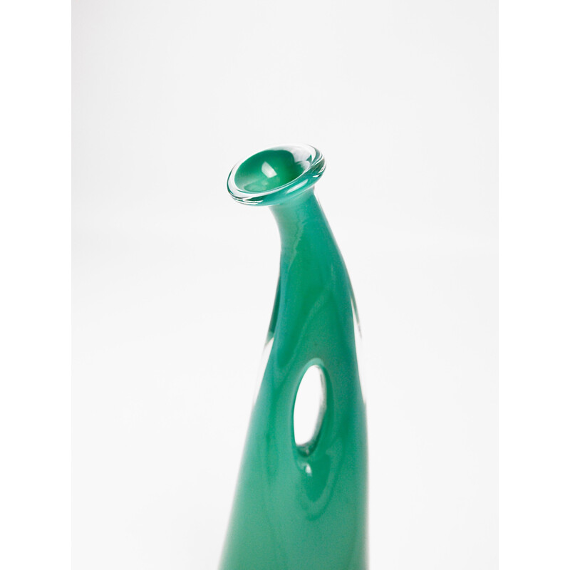 Vintage vase by Forato Fulvio Bianconi for Venini - 1950s