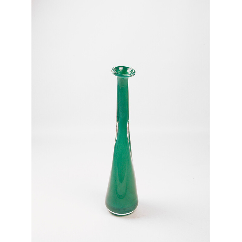 Vintage vase by Forato Fulvio Bianconi for Venini - 1950s