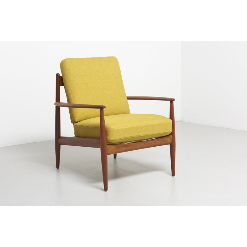 Vintage armchair in teak by Grete Jalk for France & Daverkosen - 1950s