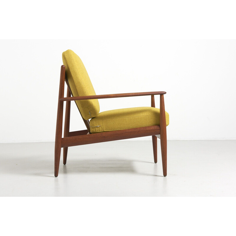 Vintage armchair in teak by Grete Jalk for France & Daverkosen - 1950s