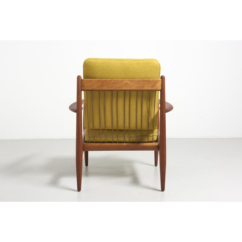 Vintage armchair in teak by Grete Jalk for France & Daverkosen - 1950s