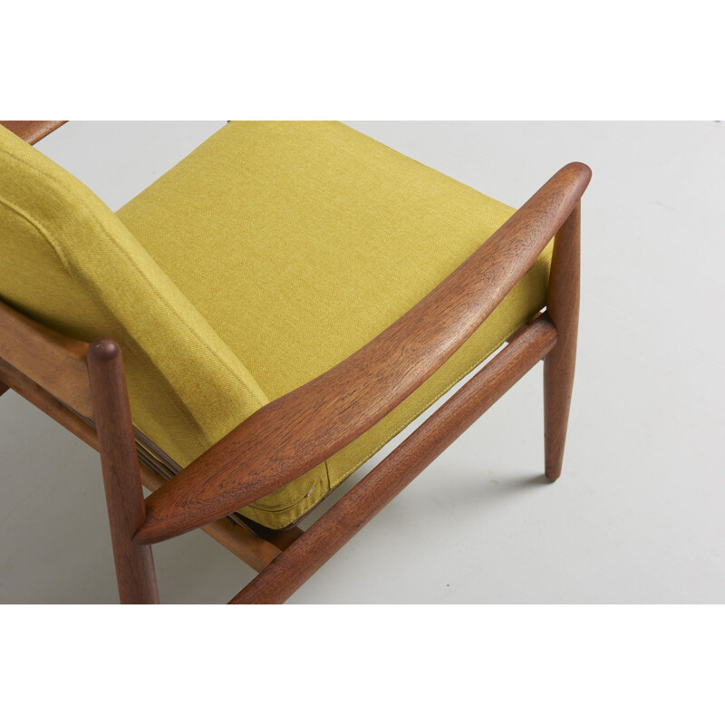 Vintage armchair in teak by Grete Jalk for France & Daverkosen - 1950s