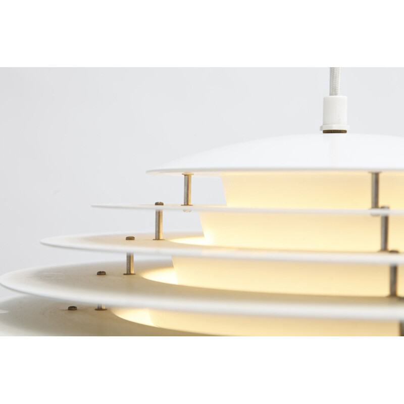 Vintage pendant lamp Hekla by Jon Olafsson & Pétur B. Luthersson for Fog & Mørup - 1960s