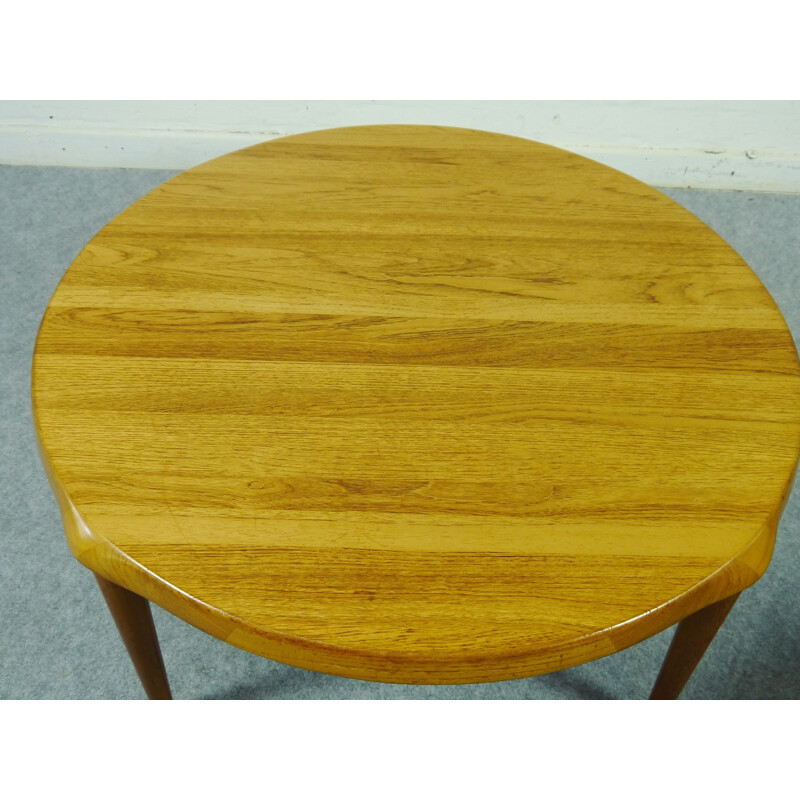 Vintage coffee table in teak, John BONE - 1960s