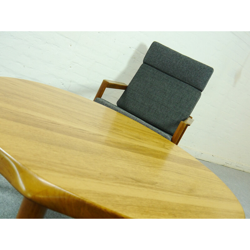 Vintage coffee table in teak, John BONE - 1960s