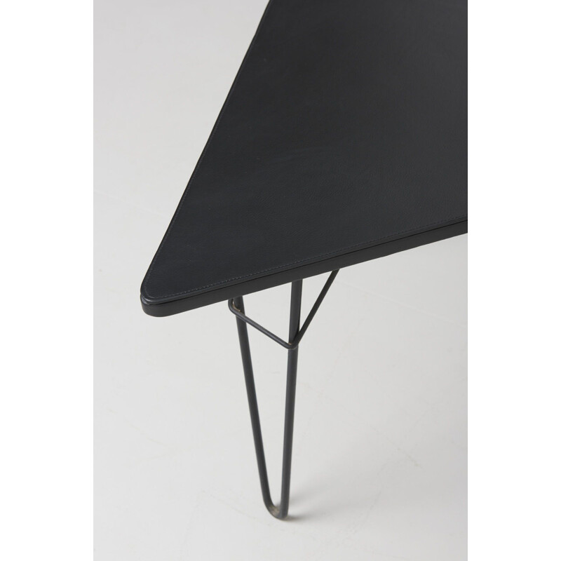 Vintage side table in metal by Willy van der Meeren for Tubax