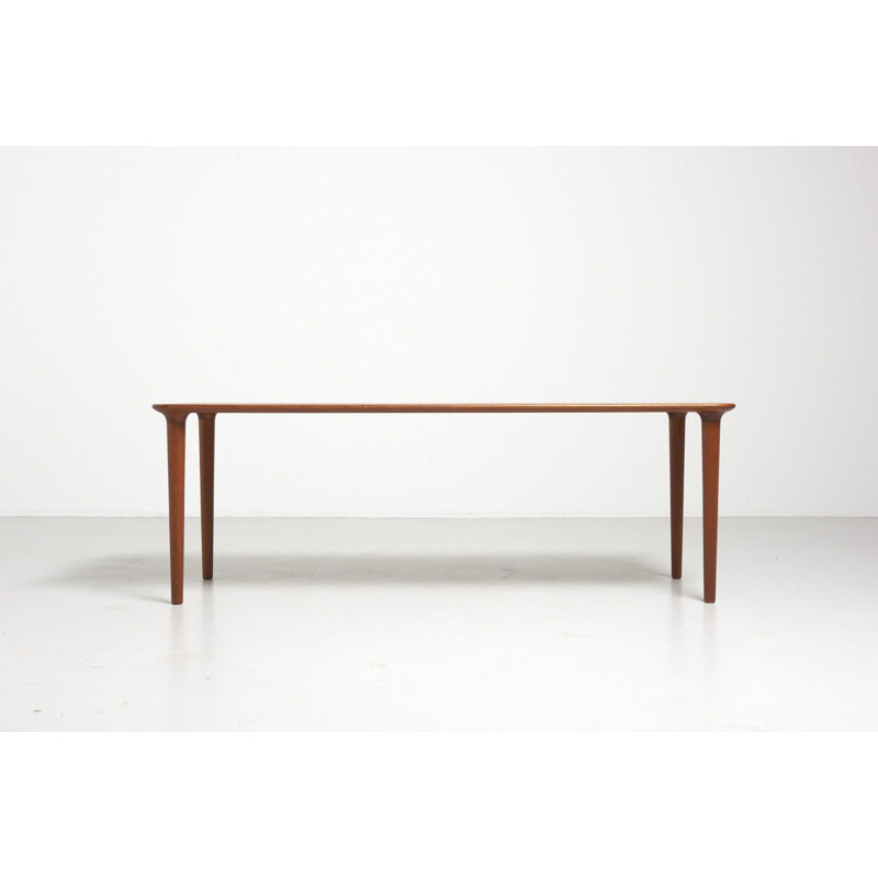 Vintage coffee table in teak by Gustav Bahus for Rastad & Relling