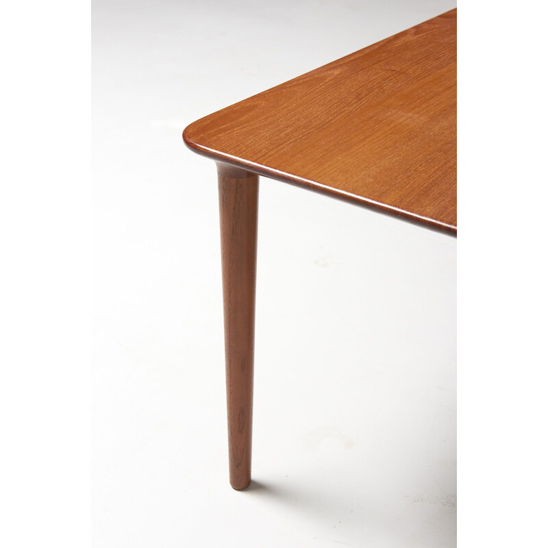 Vintage coffee table in teak by Gustav Bahus for Rastad & Relling