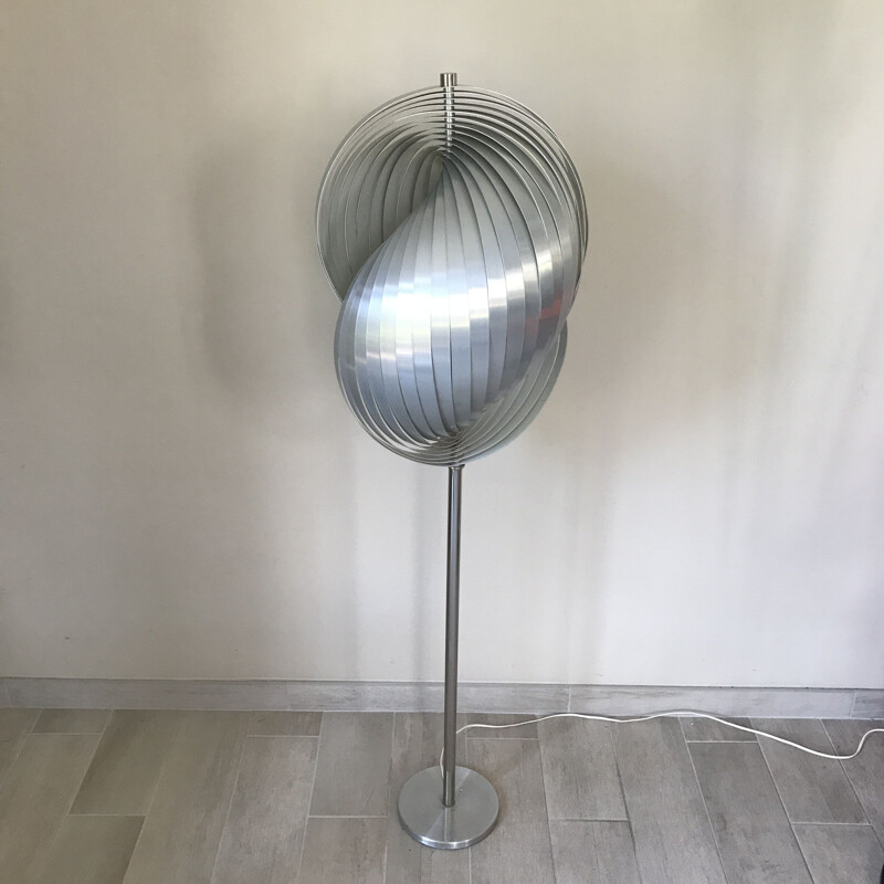 French vintage floor lamp by Henri Mathieu - 1970 