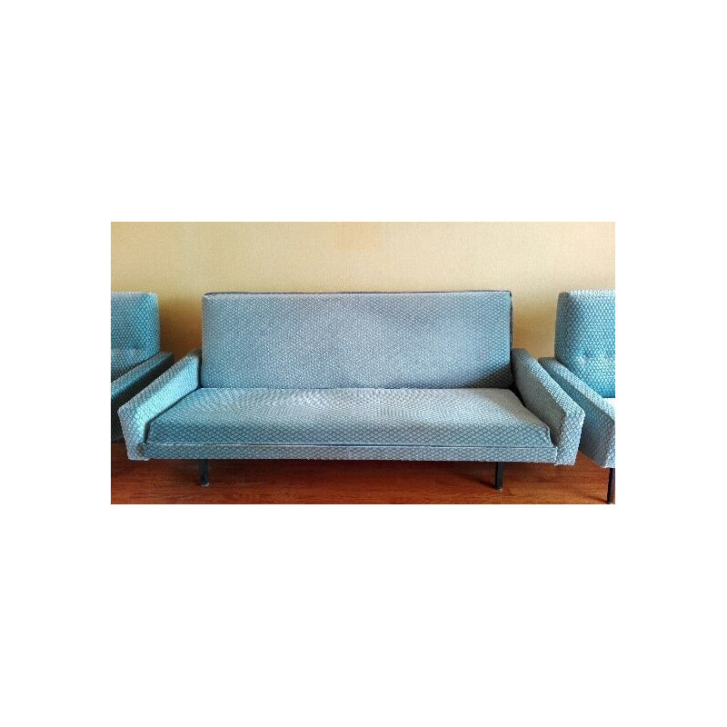 Vintage 3 seater sofa and day bed