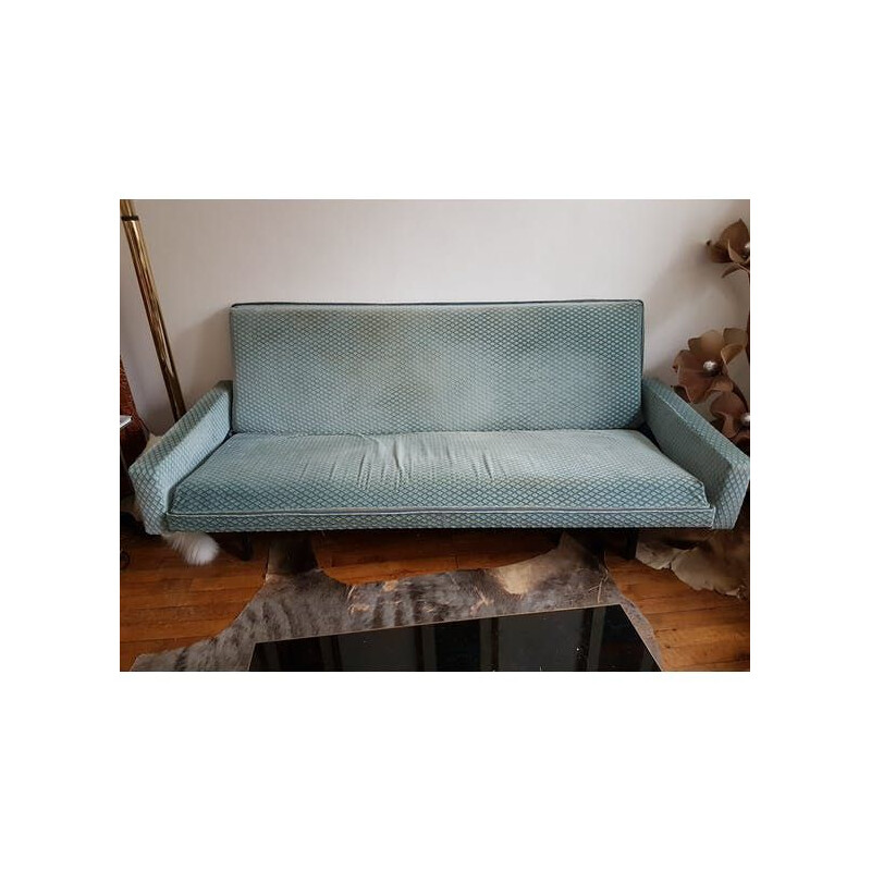 Vintage 3 seater sofa and day bed