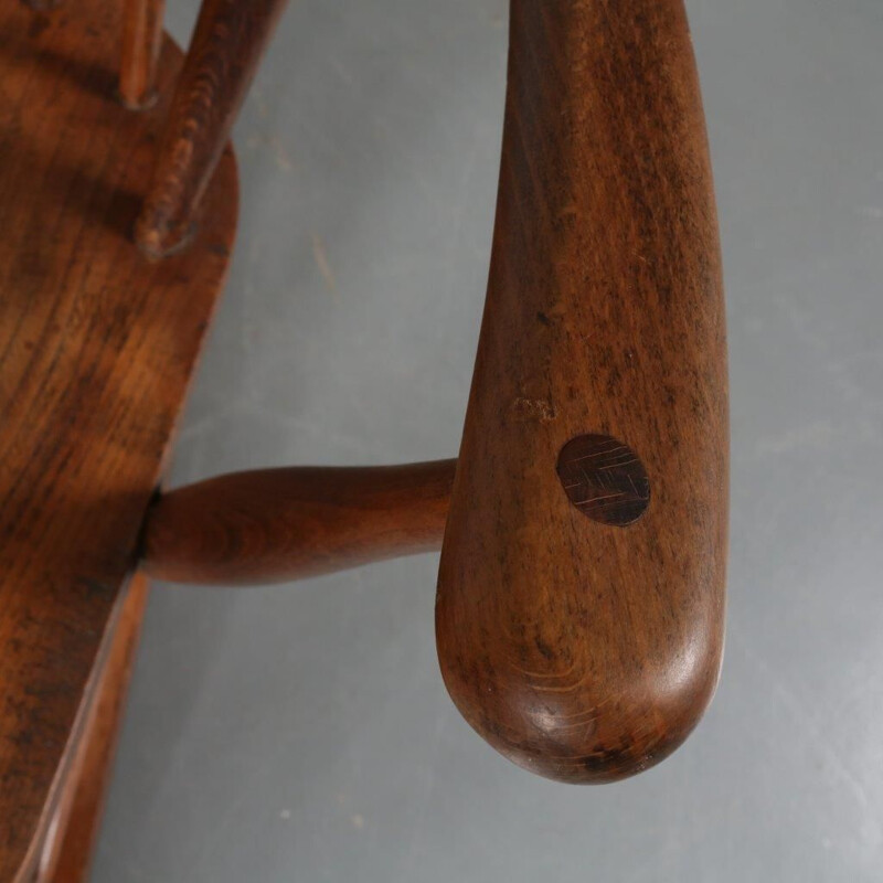 Vintage rocking chair in oak