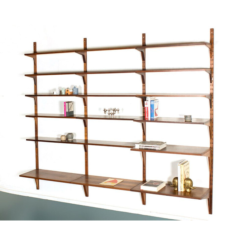 Vintage wall unit in rosewood by Poul Cadovius for Cado