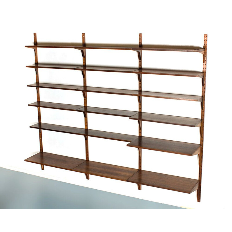 Vintage wall unit in rosewood by Poul Cadovius for Cado