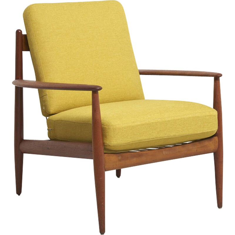 Vintage armchair in teak by Grete Jalk for France & Daverkosen - 1950s