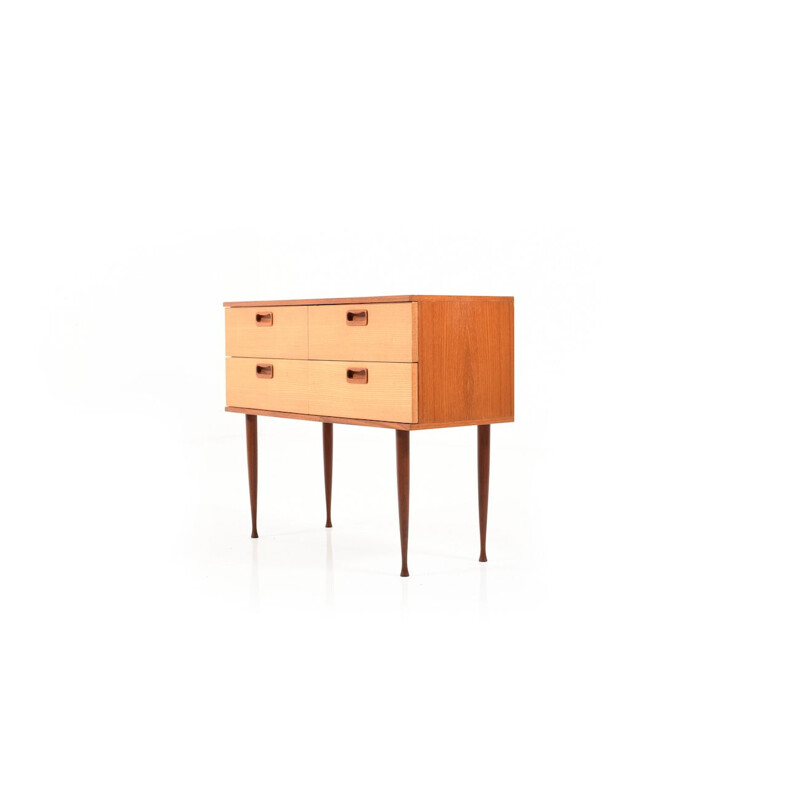 Vintage Danish chest of drawers in teak