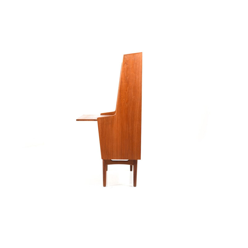 Vintage Danish secretary in teak