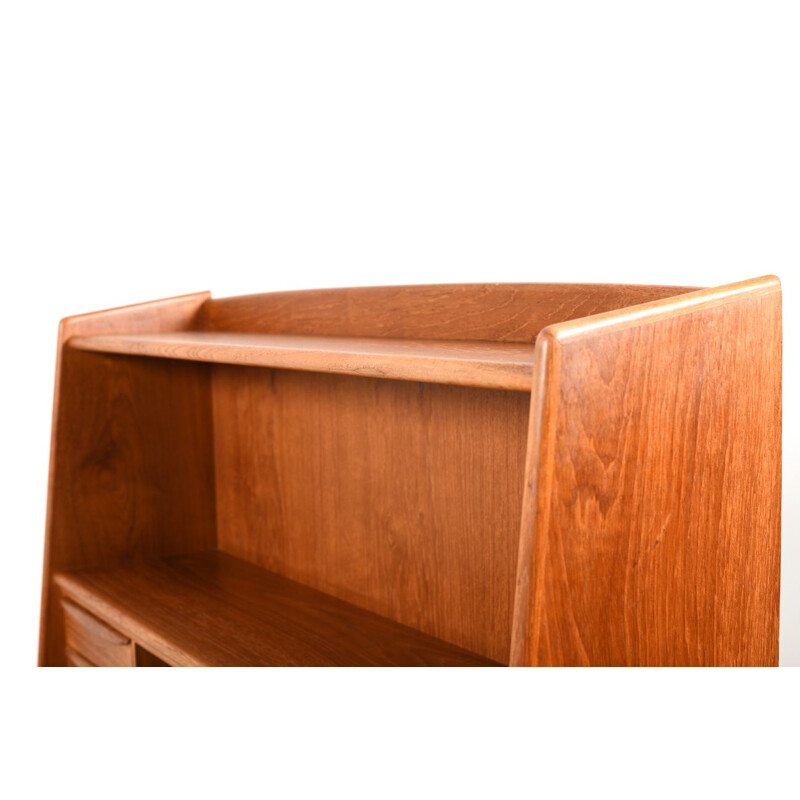 Vintage Danish secretary in teak