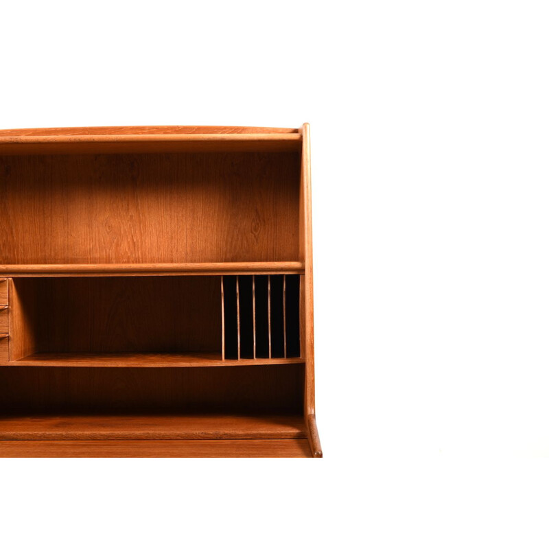 Vintage Danish secretary in teak