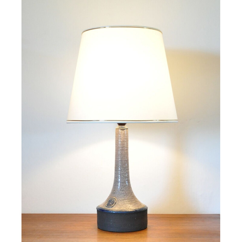 Vintage Danish table lamp in ceramic 